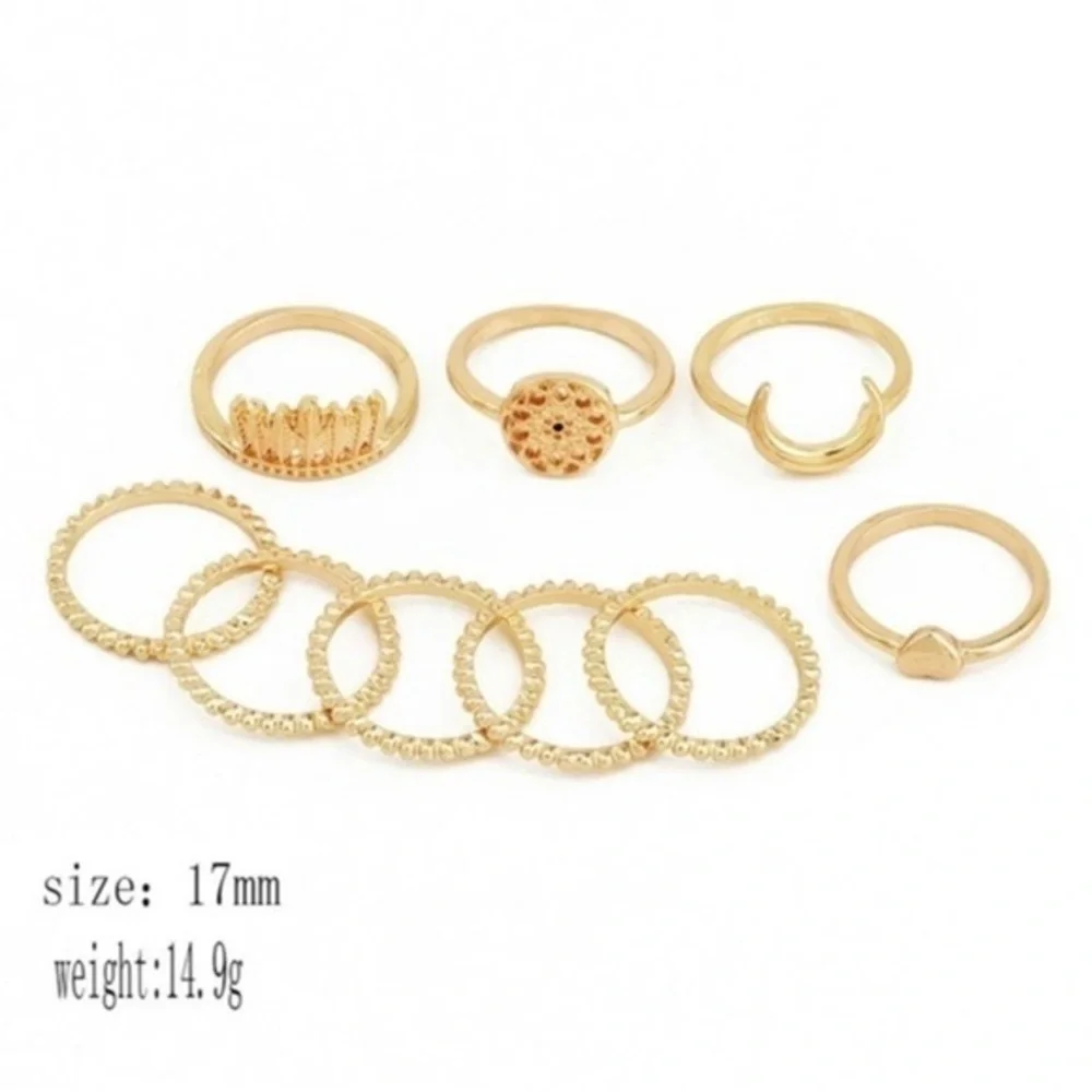 3/$30 💛 Boho Ring Set